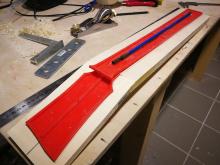 Richtig gearbeitet, die selbst gedruckten Schablonen passen